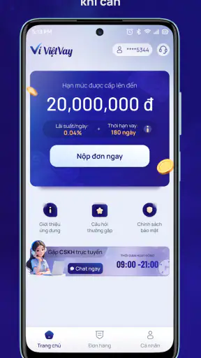 Ví ViệtVay - Vay tín dụng