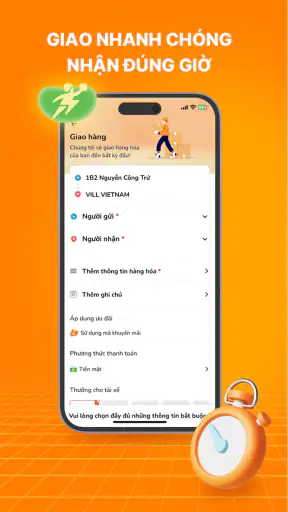 VILL: Đặt xe & giao đồ ăn