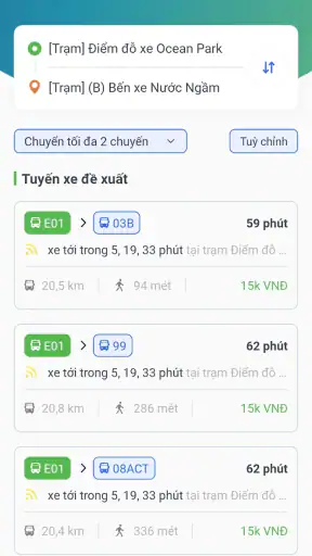 VinBus - Tìm buýt dễ dàng