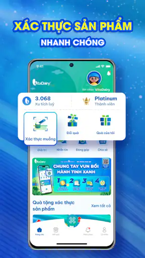 VitaDairy - Đổi Muỗng Nhận Quà