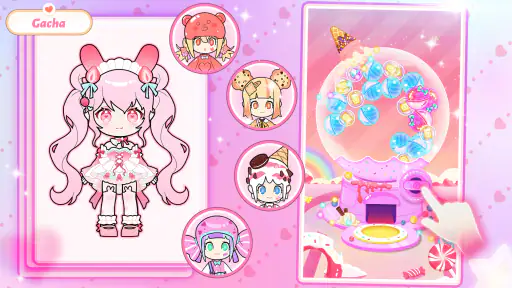 Vlinder Gacha:doll dress up