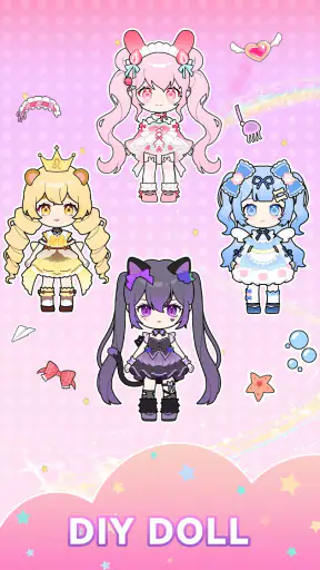 Vlinder Gacha:doll dress up