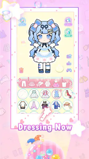 Vlinder Gacha:doll dress up