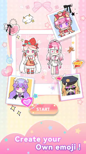 Vlinder Gacha:doll dress up