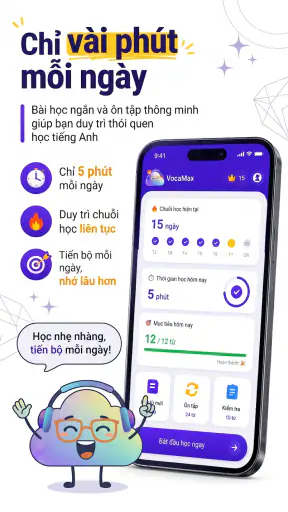 VocaMax: Tự Học Tiếng Anh