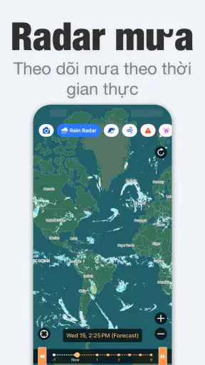 Weathernews - Dự báo thời tiết