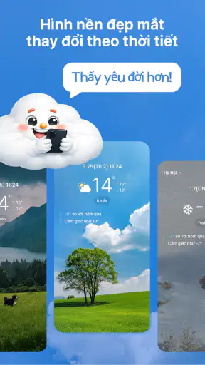 WeatherPop TiếngViệt +báo thức