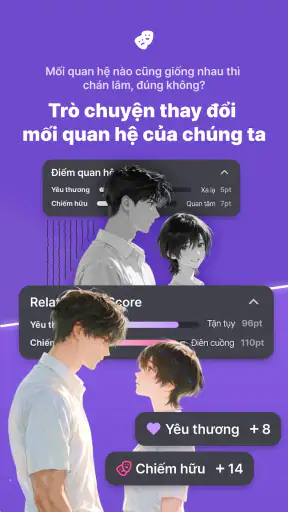 WHIF - AI Chat (Lãng mạn & BL)