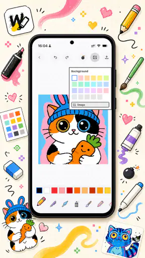 WigglyPaint - Cute Pixel Paint