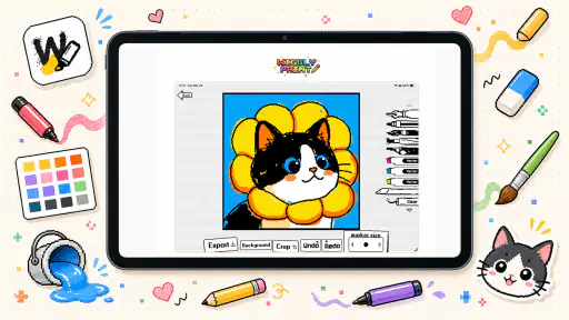 WigglyPaint - Cute Pixel Paint