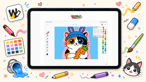 WigglyPaint - Cute Pixel Paint