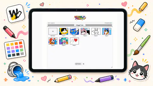 WigglyPaint - Cute Pixel Paint