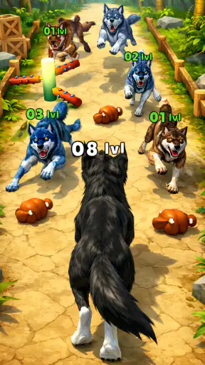 Wolf Run Evolution Game