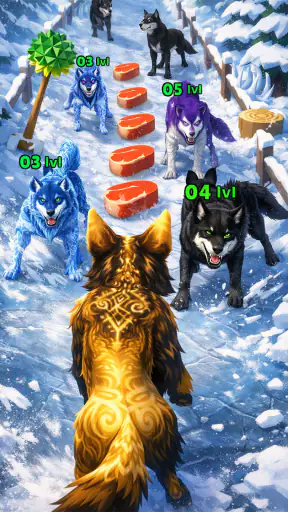 Wolf Run Evolution Game