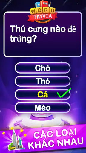 Word Trivia - trò chơi đố chữ