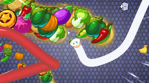 Worms Merge: idle&io zone game