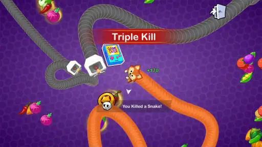 Worms Merge: idle&io zone game