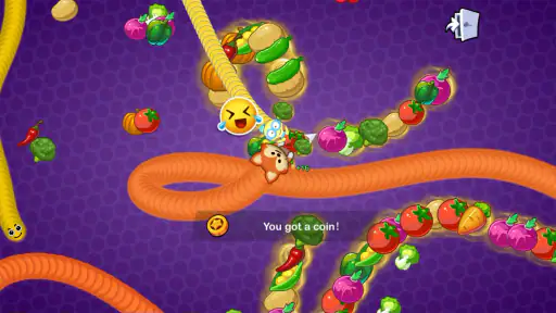 Worms Merge: idle&io zone game