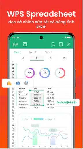 WPS Office-PDF,Word,Sheet,PPT