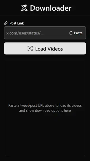 X Twitter Video Downloader