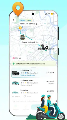 Green SM: Di chuyển thuần điện