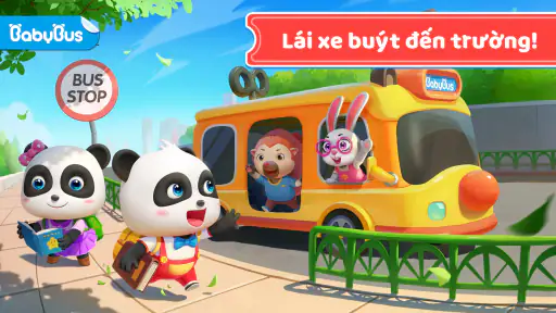 Xe Buýt Trường Học Bé Gấu Trúc