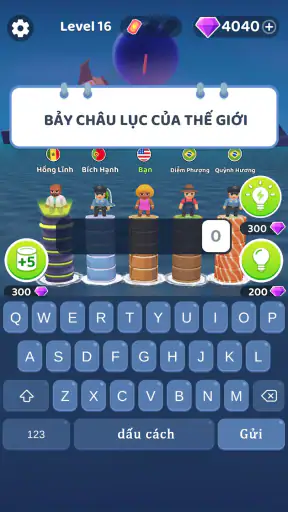 Xếp Chữ Lên Cao: Type