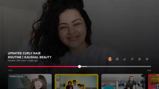 YouTube for Android TV