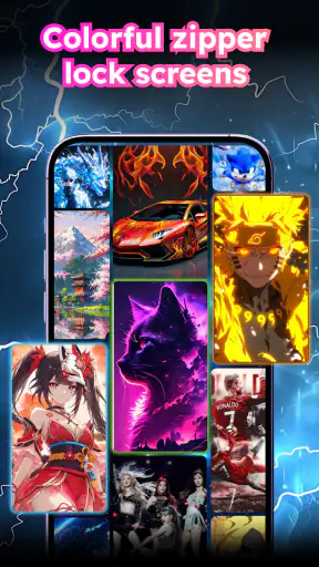 Zipper Lock Screen: Zip Lock